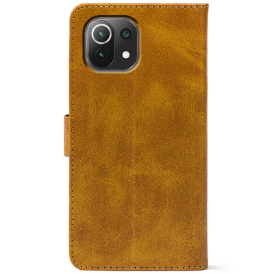 Чохол-книжка Crazy Horse Clasic для Xiaomi Mi 11 Camel (Front)