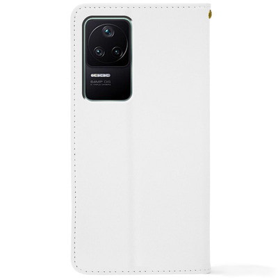 Чохол-книжка Crazy Horse Clasic для Xiaomi Poco F4 White (Strong)