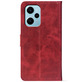 Чохол-книжка Crazy Horse Clasic для Xiaomi Poco F5 Red Wine (Front)