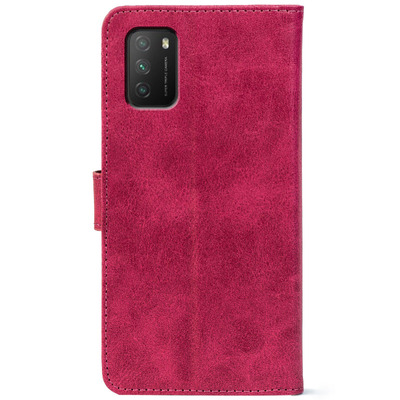 Чохол-книжка Crazy Horse Clasic для Xiaomi Poco M3 Magenta (Front)