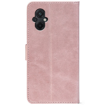 Чохол-книжка Crazy Horse Clasic для Xiaomi Poco M5 Rose Gold (Front)