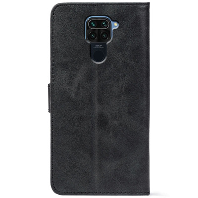 Чохол-книжка Crazy Horse Clasic для Xiaomi Redmi Note 9 / Redmi 10X Grafit (Front)