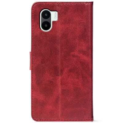 Чохол-книжка Crazy Horse Clasic для Xiaomi Redmi A2 Red Wine (Front)