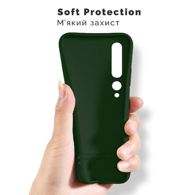 Чехол Gel Case для Samsung Galaxy A12 (A125) Темно Зеленый