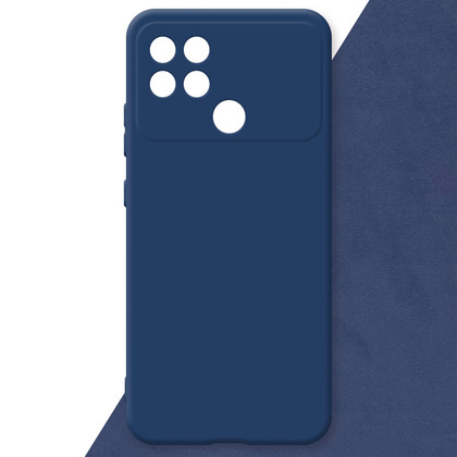 Чехол Gel Case для Xiaomi Poco C40 Темно Синий