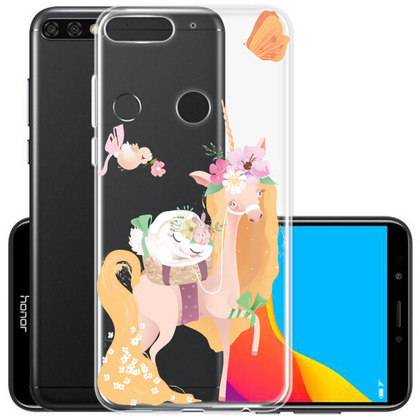 Чехол прозрачный U-Print Huawei Y7 Prime 2018 Uni Blonde