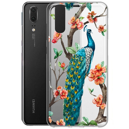 Чехол прозрачный U-Print 3D Huawei P20 Pavlin