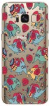 Чехол прозрачный U-Print 3D Samsung G955 Galaxy S8 Plus Cheerful Elephants