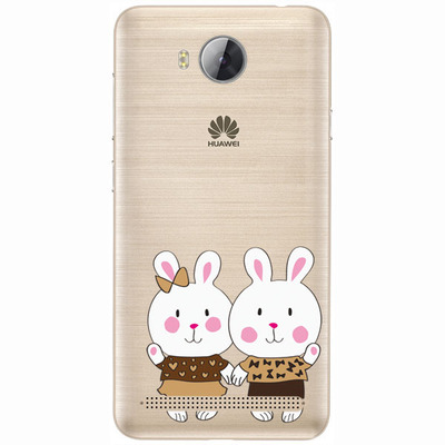 Чехол U-Print Huawei Ascend Y3 2 (Y3ii) Зайчата