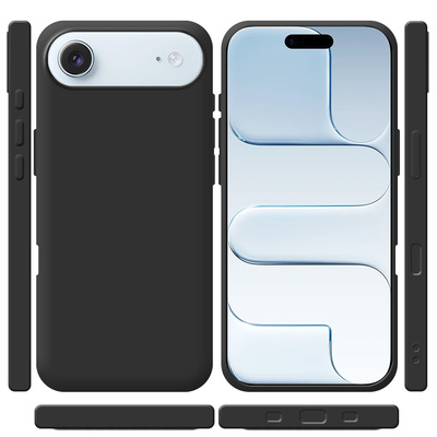 Силіконовий чохол Apple iPhone 17 Air Чорний