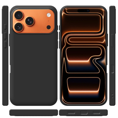 Силіконовий чохол Apple iPhone 17 Pro Max Чорний