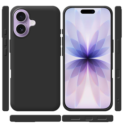 Силіконовий чохол Apple iPhone 17 Чорний