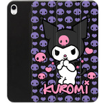Чохол для iPad 10.9 2022 Kuromi Purple Skull