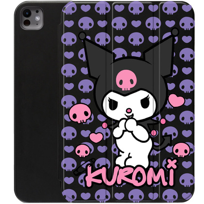 Чохол для iPad Pro 11 2024 Kuromi Purple Skull