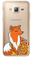 Чехол U-Print Samsung Galaxy J7 J700H / J7 Neo J701 Этно лиса