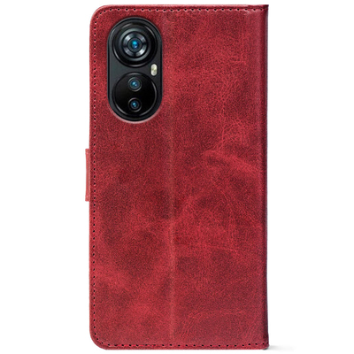 Чохол-книжка Crazy Horse Clasic для Blackview A200 Pro Red Wine (Front)