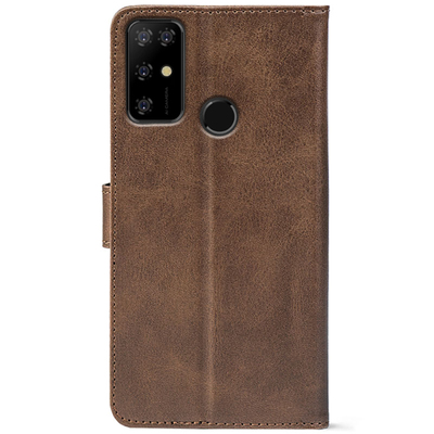 Чохол-книжка Crazy Horse Clasic для Doogee X96 Pro Brown (Front)