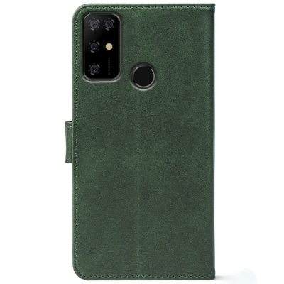 Чохол-книжка Crazy Horse Clasic для Doogee X96 Pro Dark Green (Front)