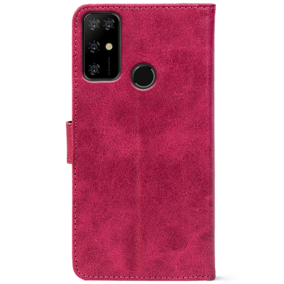 Чохол-книжка Crazy Horse Clasic для Doogee X96 Pro Magenta (Front)