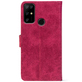 Чохол-книжка Crazy Horse Clasic для Doogee X96 Pro Magenta (Front)