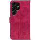 Чохол-книжка Crazy Horse Clasic для Samsung Galaxy S25 Ultra Magenta (Front)