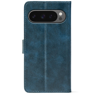 Чохол-книжка Crazy Horse Clasic для Google Pixel 9 Pro Dark Blue (Front)