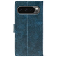 Чохол-книжка Crazy Horse Clasic для Google Pixel 9 Pro Dark Blue (Front)