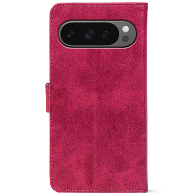 Чохол-книжка Crazy Horse Clasic для Google Pixel 9 Pro XL Magenta (Front)