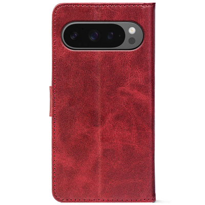 Чохол-книжка Crazy Horse Clasic для Google Pixel 9 Pro Red Wine (Front)
