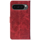 Чохол-книжка Crazy Horse Clasic для Google Pixel 9 Pro Red Wine (Front)