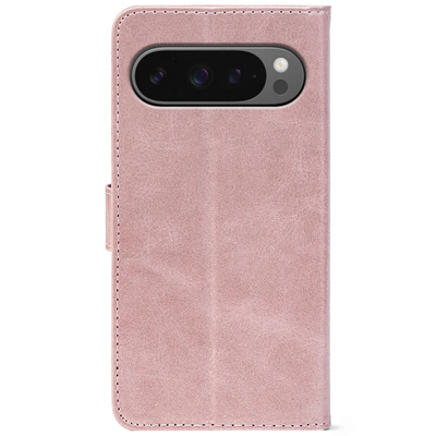 Чохол-книжка Crazy Horse Clasic для Google Pixel 9 Pro Rose Gold (Front)