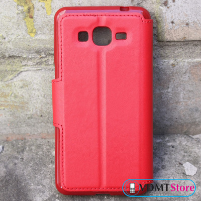Чехол Window Magnet Cover Samsung Galaxy Grand Prime VE G531H Красный