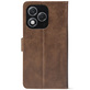 Чохол-книжка Crazy Horse Clasic для Honor 400 Lite Brown (Front)
