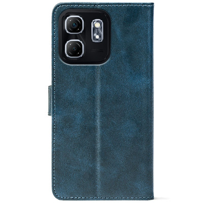 Чохол-книжка Crazy Horse Clasic для Infinix Smart 9 Dark Blue (Front)