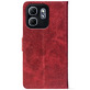 Чохол-книжка Crazy Horse Clasic для Infinix Smart 9 Red Wine (Front)