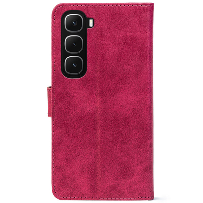 Чохол-книжка Crazy Horse Clasic для Infinix Hot 60i Magenta (Front)