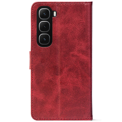 Чохол-книжка Crazy Horse Clasic для Infinix Hot 60i Red Wine (Front)
