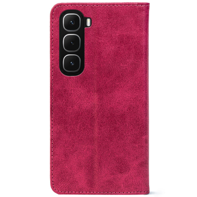 Чохол-книжка Crazy Horse Clasic для Infinix Hot 60i Magenta (Strong)