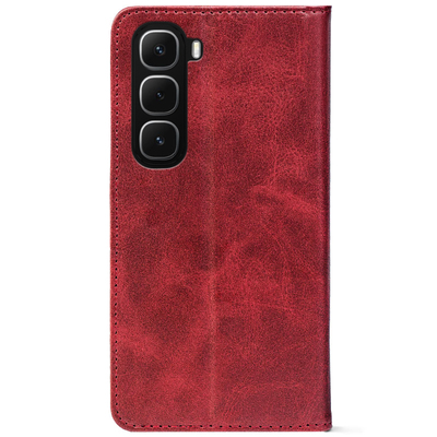 Чохол-книжка Crazy Horse Clasic для Infinix Hot 60i Red Wine (Strong)