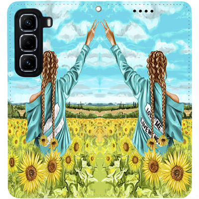 Чохол-книжка BoxFace для Infinix Hot 50 Pro Plus Love Me, Love Me Not