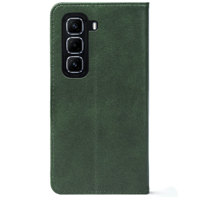 Чохол-книжка Crazy Horse Clasic для Infinix Hot 50 Pro Dark Green (Strong)