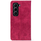 Чохол-книжка Crazy Horse Clasic для Infinix Hot 50 Pro Plus Magenta (Strong)