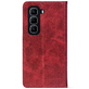Чохол-книжка Crazy Horse Clasic для Infinix Hot 50 Pro Red Wine (Strong)