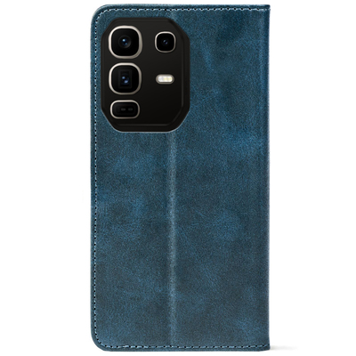 Чохол-книжка Crazy Horse Clasic для Infinix Note 50 Dark Blue (Strong)