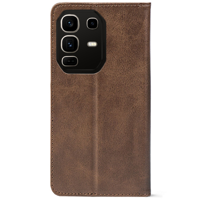 Чохол-книжка Crazy Horse Clasic для Infinix Note 50 Brown (Strong)