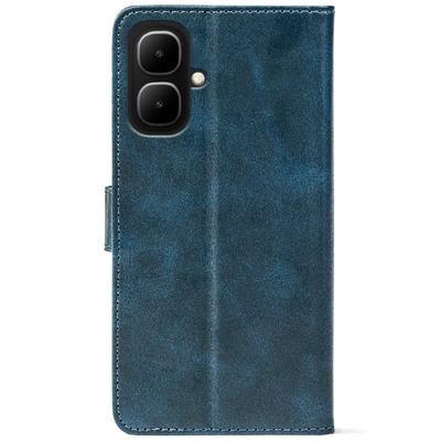 Чохол-книжка Crazy Horse Clasic для Infinix Smart 10 Dark Blue (Front)