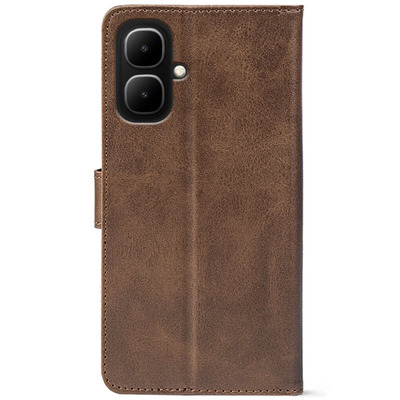Чохол-книжка Crazy Horse Clasic для Infinix Smart 10 Brown (Front)