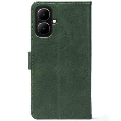 Чохол-книжка Crazy Horse Clasic для Infinix Smart 10 Dark Green (Front)