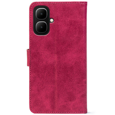 Чохол-книжка Crazy Horse Clasic для Infinix Smart 10 Magenta (Front)