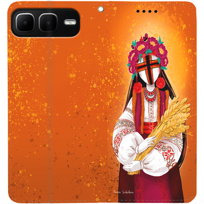 Чохол-книжка BoxFace для Infinix Smart 10 Plus Motanka by Soldatkina